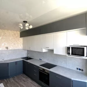 Кухня 927, угловая, серая